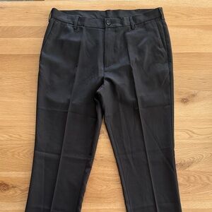 NWT Izod Men's Black Dress Pants - Classic Straight Fit